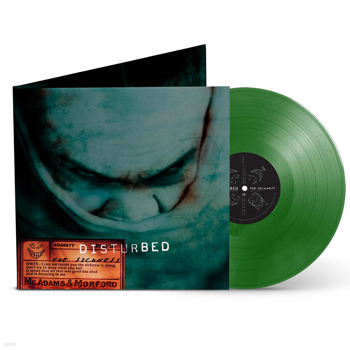 Disturbed (디스터브드) - The Sickness [그린 컬러 LP]