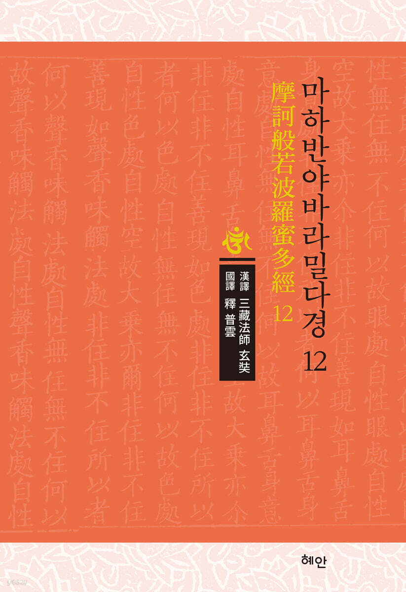 마하반야바라밀다경 12