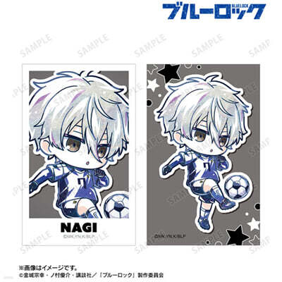 ブル-ロック なぎ誠士郞 デフォルメ Ani-Art 第2彈 イラストカ-ド2枚セット