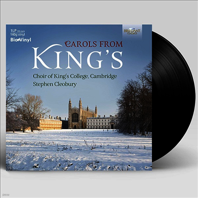Stephen Cleobury — 킹스 칼리지 합창단 - 캐롤 (King's College Choir - Carols from King's) - Stephen Cleobury 앨범 커버