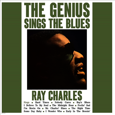 Ray Charles — The Genius Sings The Blues 앨범 커버