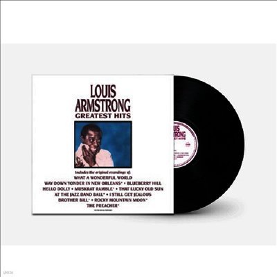 Louis Armstrong — Greatest Hits 앨범 커버