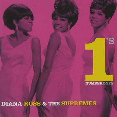 Diana Ross & The Supremes — Diana Ross (다이애나 로스) & The Supremes (슈프림스) - Number 1's 앨범 커버