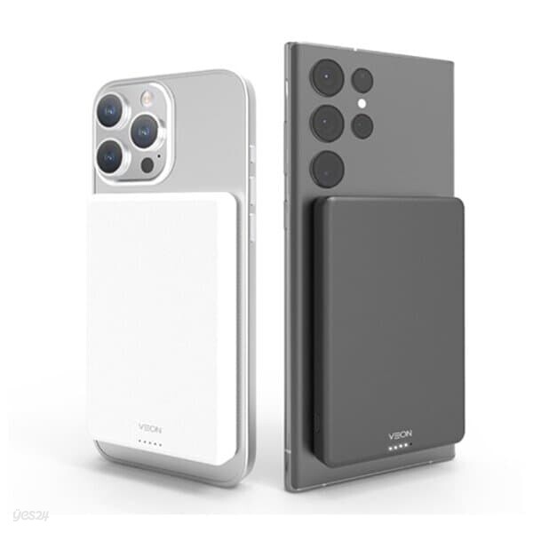 더셀 초슬림 맥세이프 무선 충전 보조배터리 5000mAh 편리