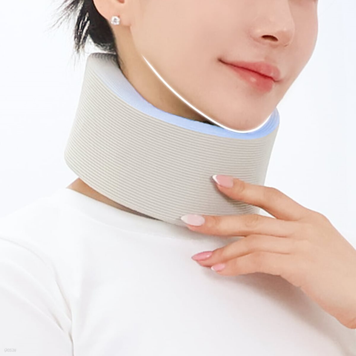일감생활 프리미엄 인체공학 4D 메모리폼 목보호대