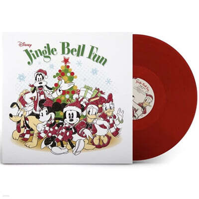 디즈니 징글벨 음악 모음집 (Disney Jingle Bell Fun) [레드 컬러 LP]