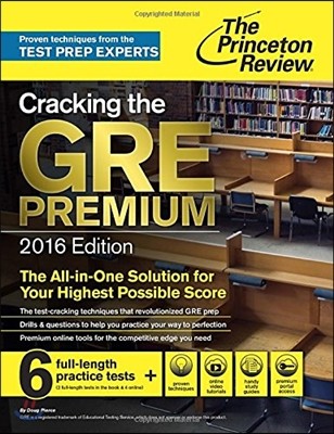 The Princeton Review Cracking the GRE Premium Edition 2016 