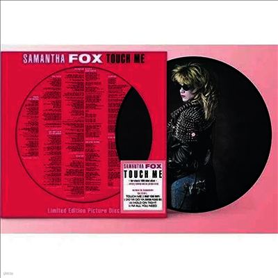 Samantha Fox — Touch Me 앨범 커버