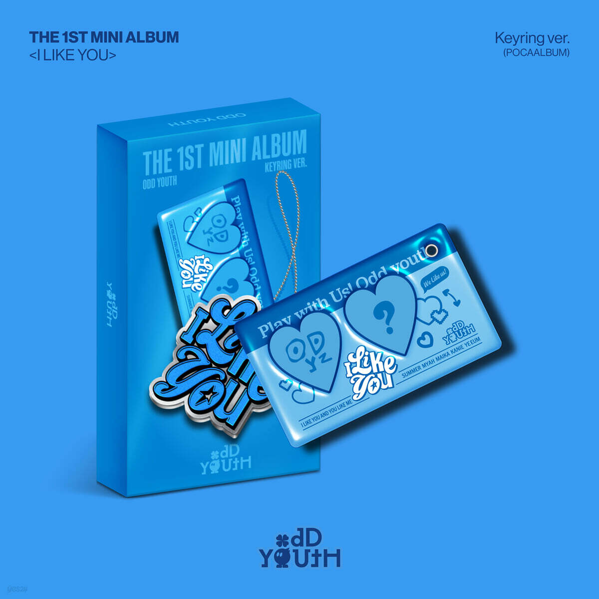 오드유스 (ODD YOUTH) - 미니앨범 1집 : I LIKE YOU [Keyring ver.]