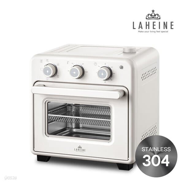 [라헨느] 더퀸 304 올스텐 스팀 에어프라이어 오븐 16L LHNO-1300W