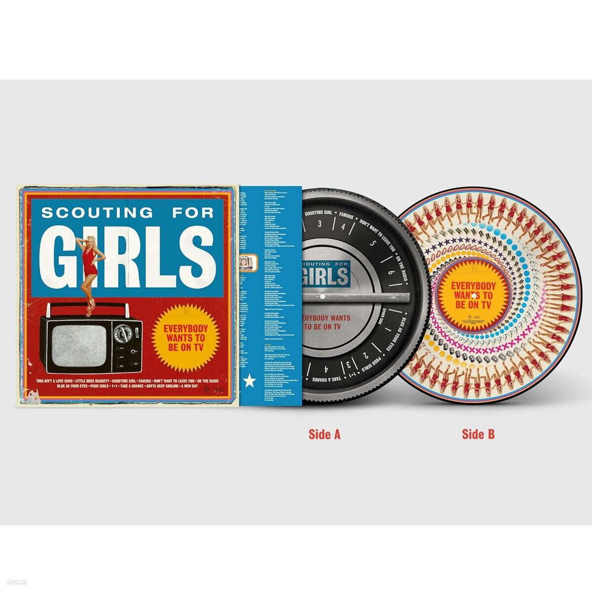 Scouting For Girls (스카우팅 포 걸즈) - Everybody Wants To Be On TV [픽쳐디스크 LP]