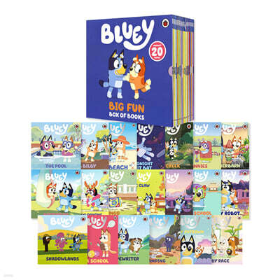 Bluey Big Fun Box of Books (20 books)
