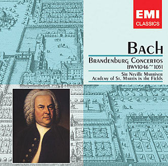 Bach : Brandenburg Concerto : Sir Neville MarrinerAcademy of St. Martin in the Fields