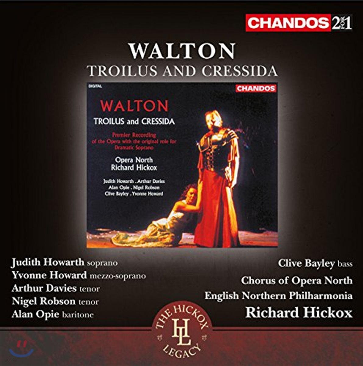 Richard Hickox / Judith Howarth 월리엄 월튼: 오페라 &#39;트로일로스와 크레시다&#39; - 주디트 하워스, 리차드 히콕스 (William Walton: Troilus and Cressida)