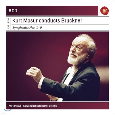 Kurt Masur ũ:  1-9 (Bruckner : Symphonies Nos. 1-9) 