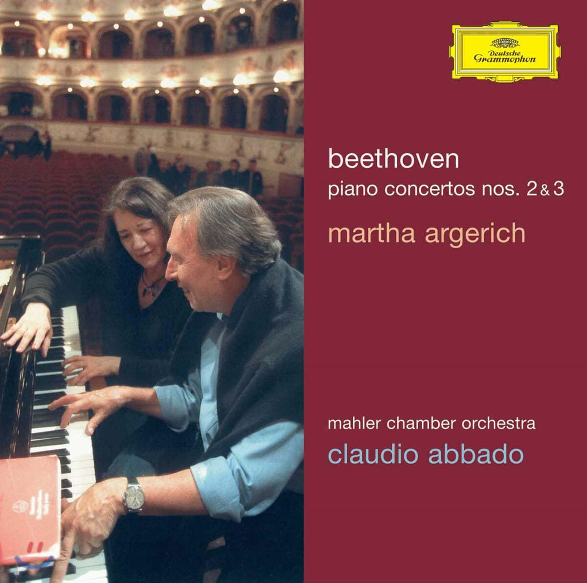 Martha Argerich 베토벤: 피아노 협주곡 2, 3번 (Beethoven : Piano Concerto No.2, No.3)
