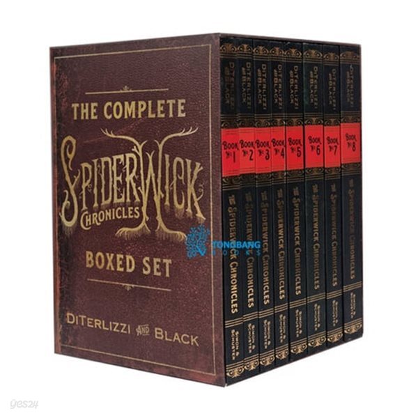 [중고샵] [섀책](영어원서) The Complete Spiderwick Chronicles 8 Books Boxed Set