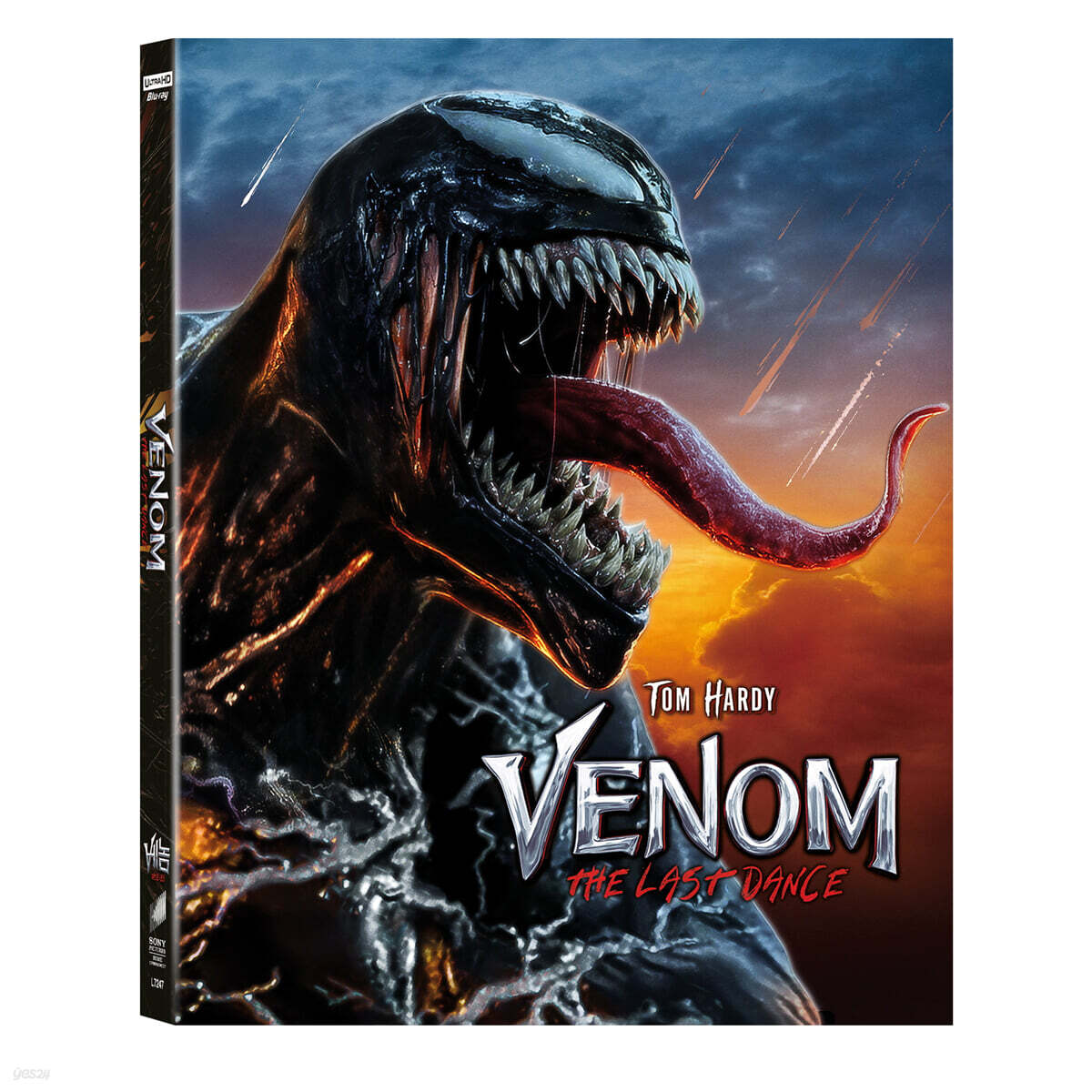 베놈 : 라스트 댄스 (2Disc, 4K UHD + BD 렌티큘러 오링케이스 스틸북 한정판) : 블루레이
