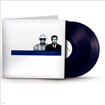 Pet Shop Boys — Discography: The Complete Singles Collection 1985-1991 앨범 커버