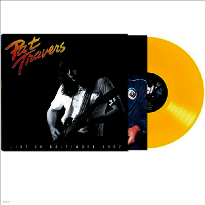 Pat Travers — Live In Baltimore 1982 앨범 커버
