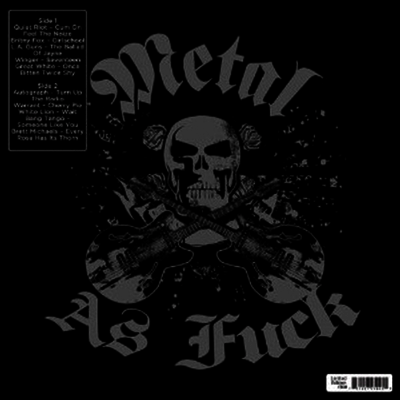 Various Artists — Metal As Fuck 앨범 커버