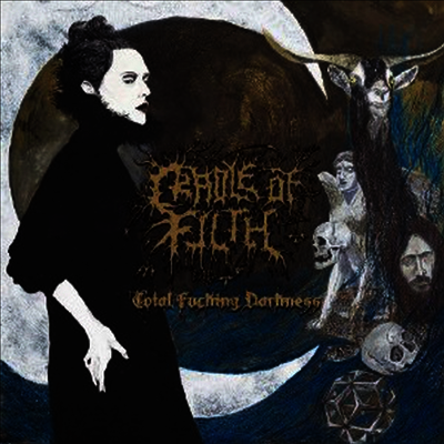 Cradle Of Filth — Total Fucking Darkness 앨범 커버