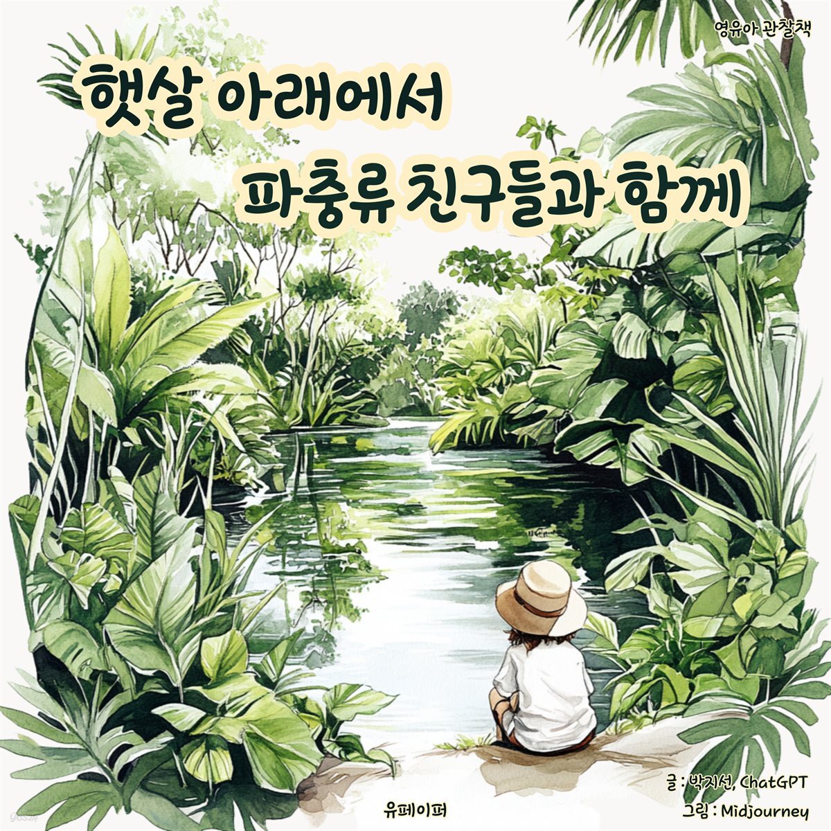 햇살아래에서 파충류 친구들과 함께