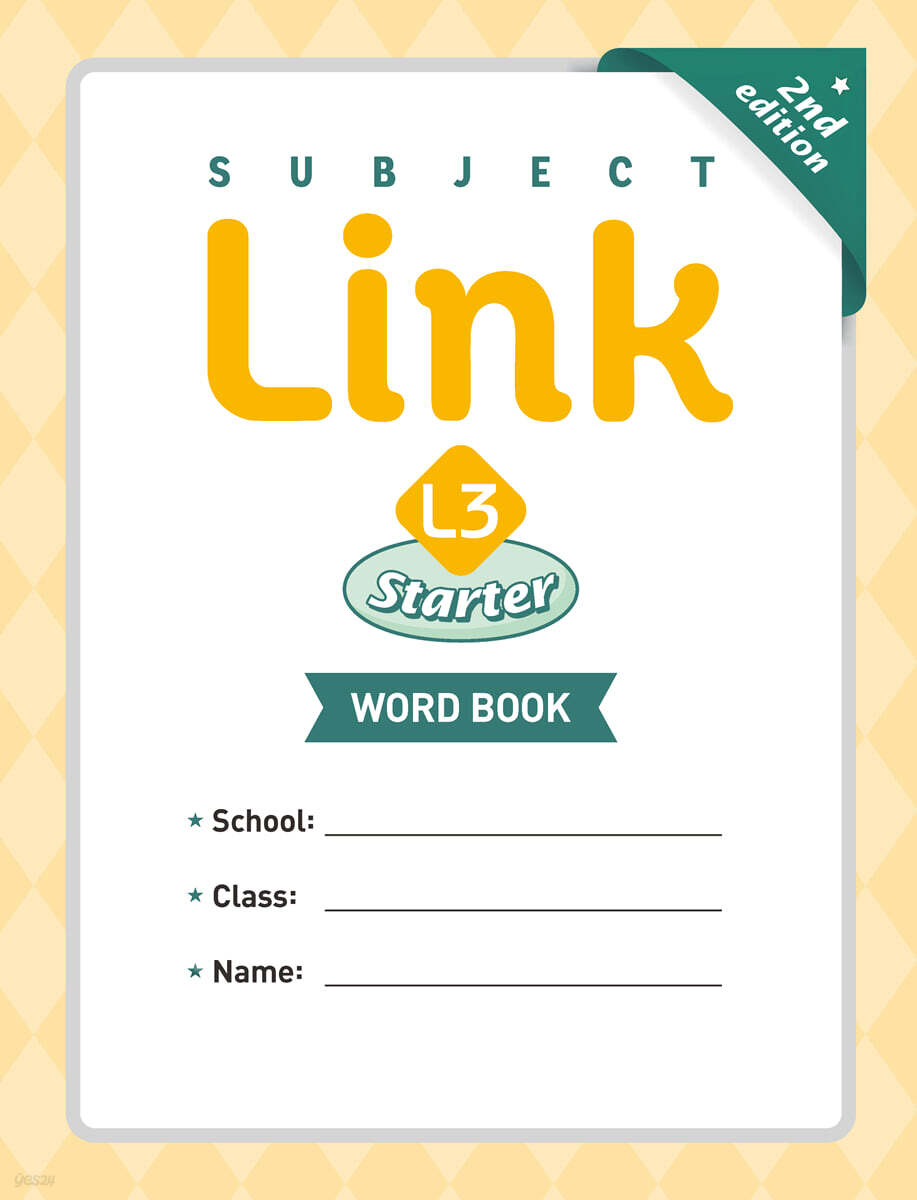 Subject Link Starter 3 (2/E) Word Book