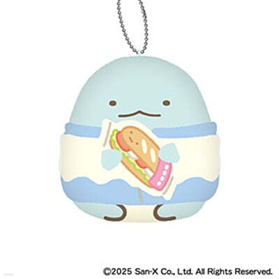 すみっコぐらし わくわくたぴおかコンビニ モフモフダイカットコインケ-ス E とかげ