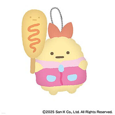 すみっコぐらし わくわくたぴおかコンビニ モフモフダイカットコインケ-ス F えびふらいのしっぽ