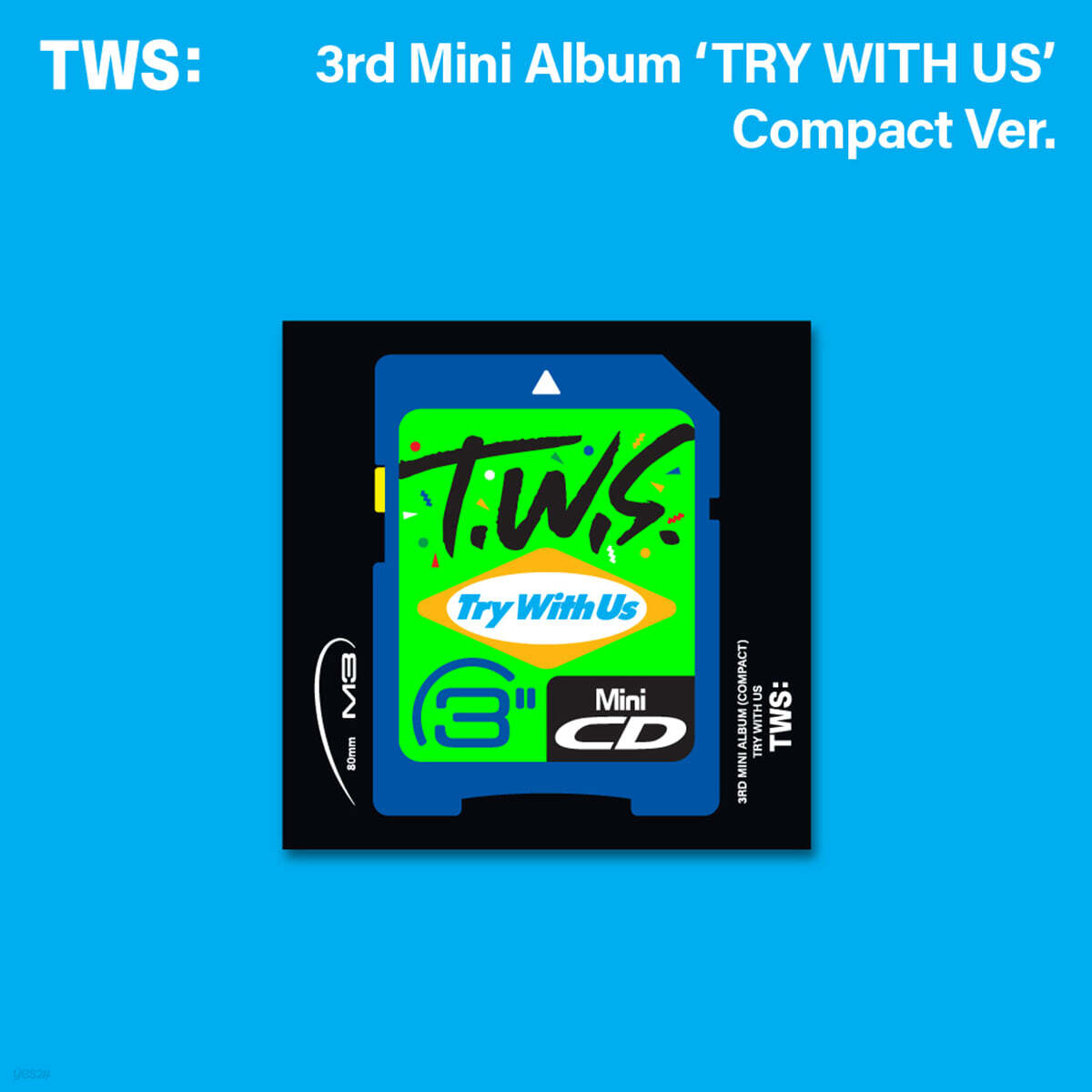 TWS (투어스) - 3rd Mini Album 'TRY WITH US' [Compact Ver.][7종 중 1종 랜덤발송]