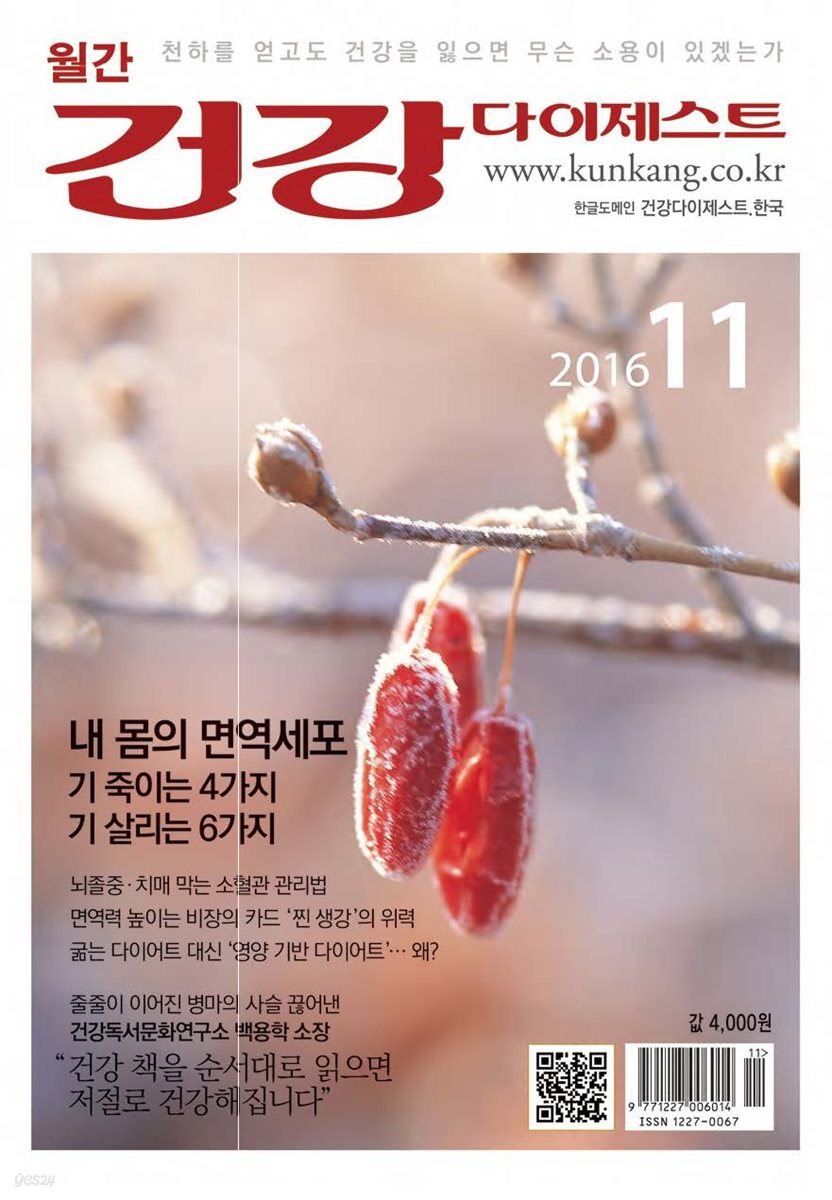 건강다이제스트 2016년 11월