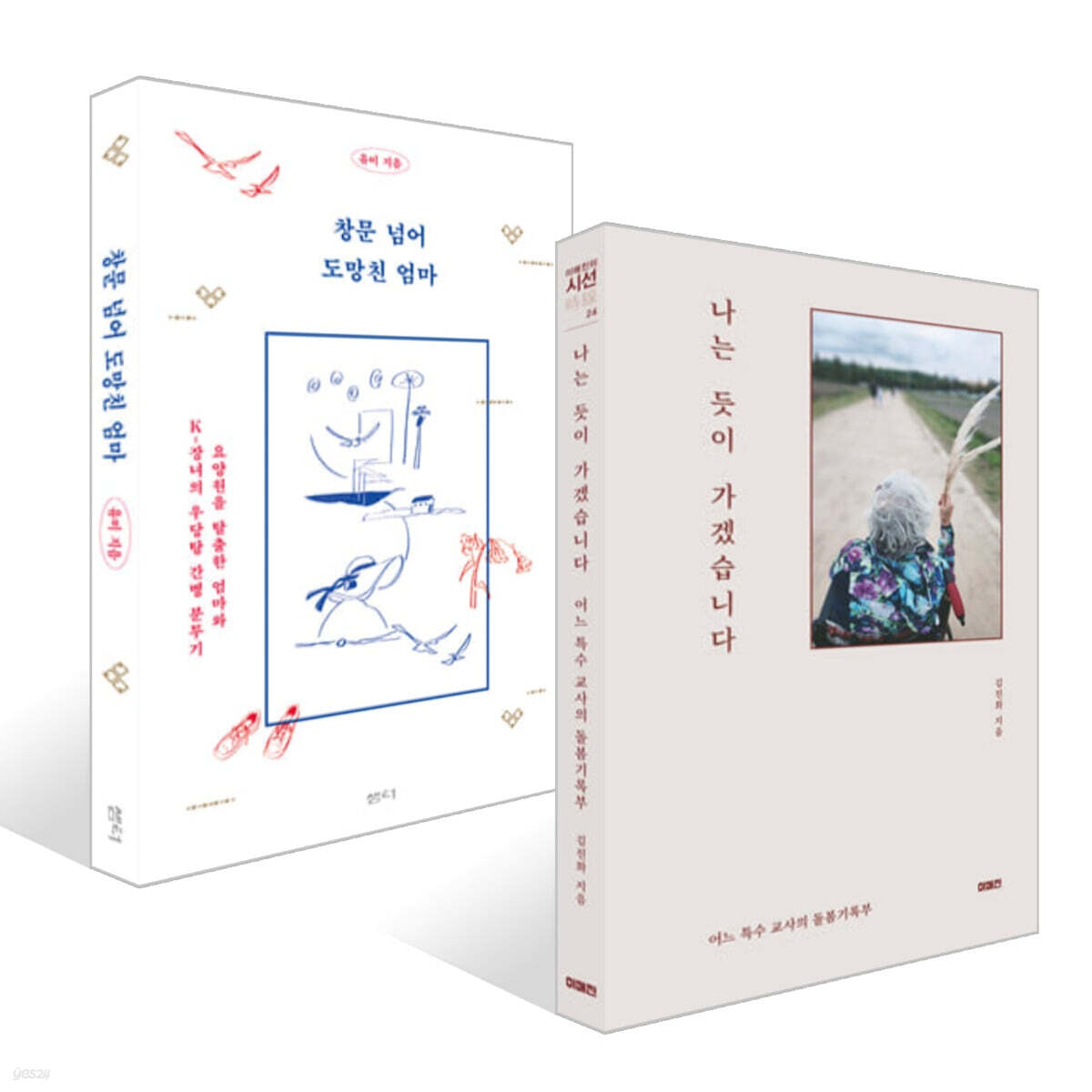 나는 듯이 가겠습니다 + 창문 넘어 도망친 엄마 세트