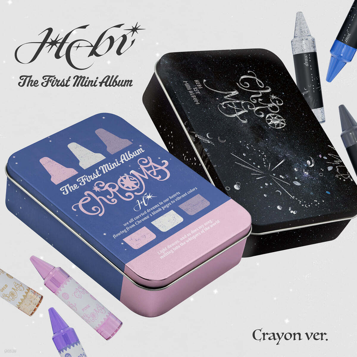 헤비 (Hebi) - 미니앨범 1집 : Chroma [Crayon Ver.][2종 중 1종 랜덤발송]