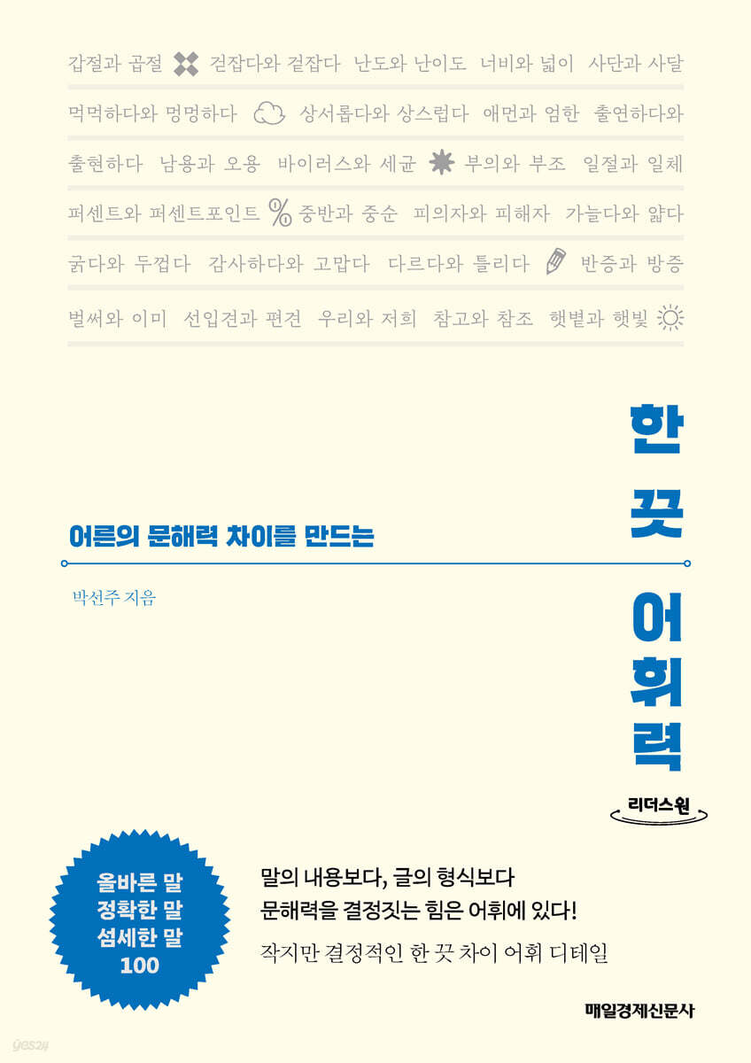 한 끗 어휘력 (큰글자도서)