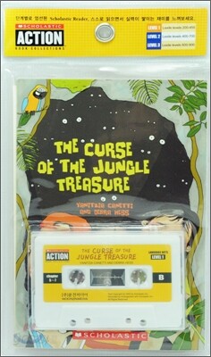Action Language Arts Level 1-08: The Curse of the Jungle Treasure(Audio Set)
