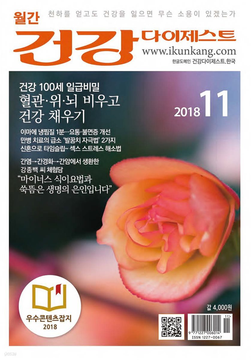 건강다이제스트 2018년 11월