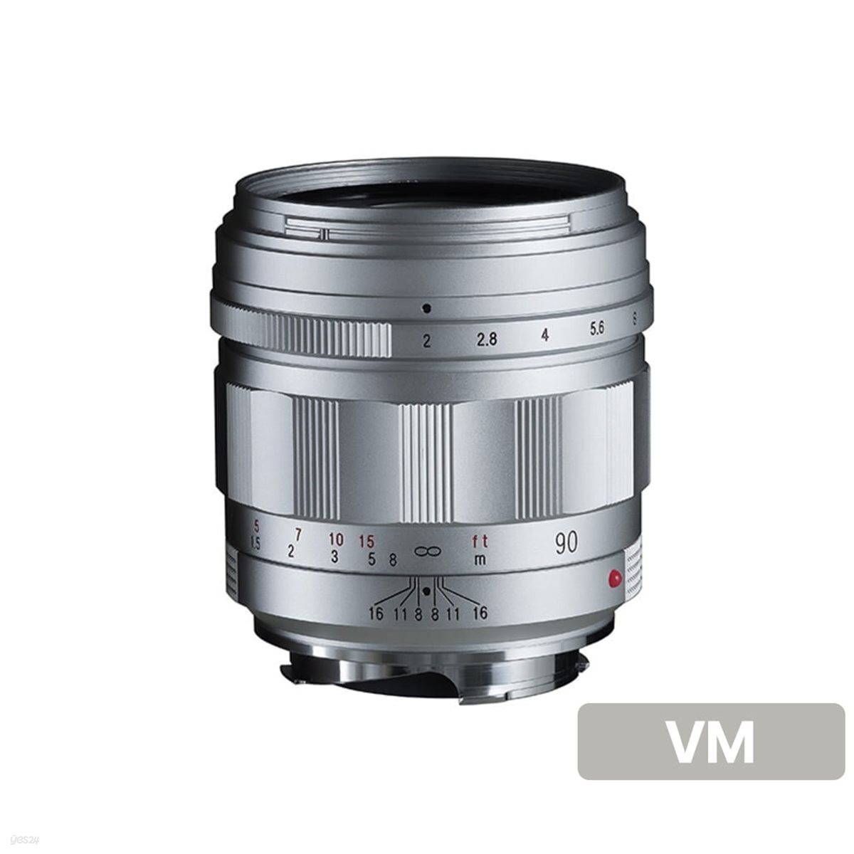 [정품등록시 5만 포인트 3년 보증] 보이그랜더 APO-ULTRON 90mm F2 VM 렌즈 (라이카 M마운트) Silver