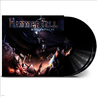 Hammerfall — Masterpieces 앨범 커버