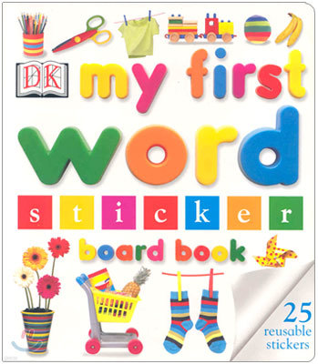 My First Word Sticker Board Book