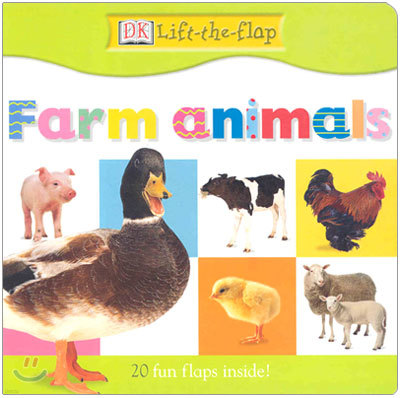 DK Lift-the-Flap : Farm Animals