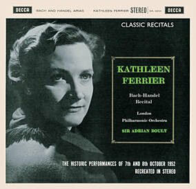 Kathleen Ferrier 캐슬린 페리어 아리아 모음집 - 바흐 / 헨델 (Kathleen Ferrier - Bach / Handel Recital)