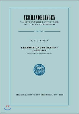 Grammar of the Sentani Language