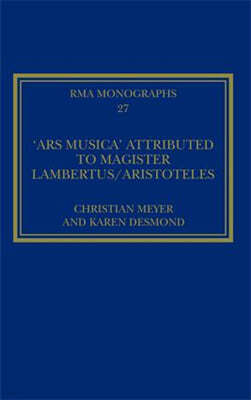 'Ars musica' Attributed to Magister Lambertus/Aristoteles