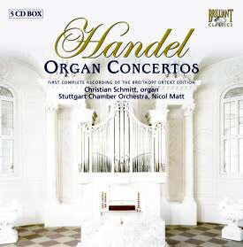 Christian Schmitt 헨델: 오르간 협주곡 전곡집 (Handel : Organ Concerto (complete)