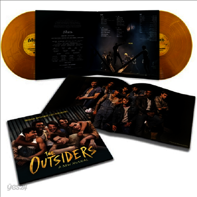 O.B.C.R. - Outsiders, A New Musical (더 아웃사이더스) (Original Broadway Cast Recording)(Ltd)(Colored 2LP)