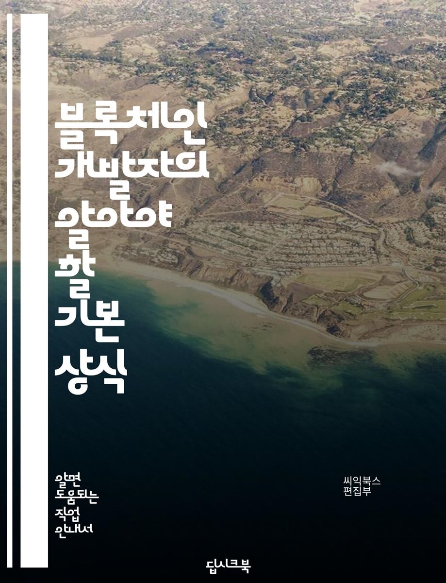 전자책] 블록체인 개발자의 알아야 할 기본 상식 | 씨익북스 편집부 | 딥시크북 - 예스24