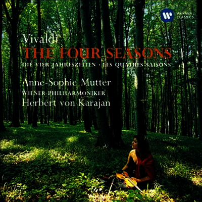 비발디: 사계 (Vivaldi: The Four Seasons) (Remastered)(일본반)(CD) - Anne-Sophie Mutter