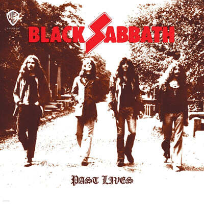 Black Sabbath — 라이브 앨범 Past Lives 앨범 커버