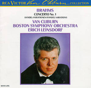 Van Cliburn, Erich Leinsdorf / Brahms : Concerto No. 1 & Handel Variations (수입/603572RG)